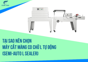 máy cắt màng co chữ L