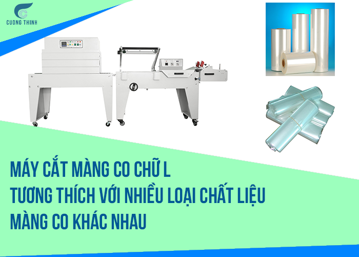 máy cắt màng co chữ L