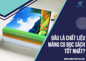màng co bọc sách