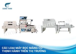 các loại máy bọc màng co thịnh hành trên thị trường