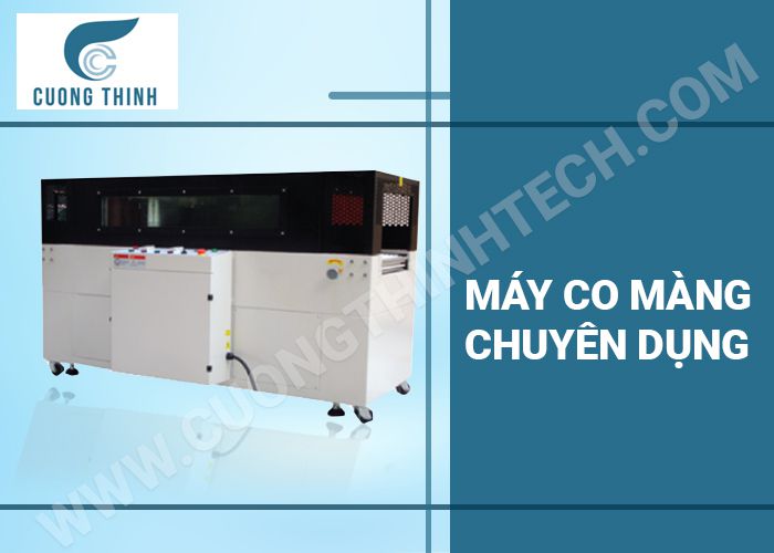 Máy co màng là một loại máy móc công nghiệp chuyên dùng để đóng gói màng co từ bên ngoài