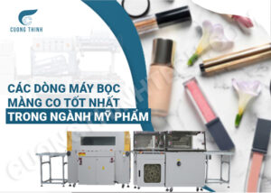 Máy bọc màng co mỹ phẩm