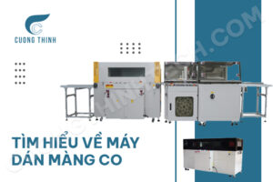 Máy dán màng co (hay còn gọi là máy bọc bọc màng co)