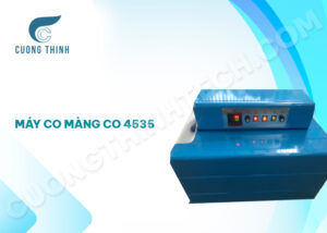Máy rút màng co 4535 được sử dụng rộng rãi trong thực phẩm