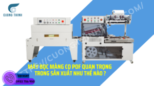 Máy bọ màng co POF