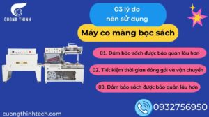 Ưu điểm của máy bọc màng co