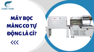 Máy bọc màng co tự động đang được sử dụng rất nhiều trên thị trường