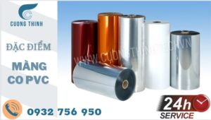 Đặc điểm của màng co PVC