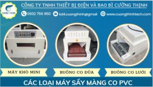 Các loại máy sáy màng pvc