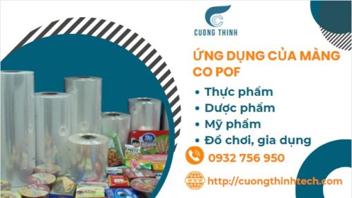 Ứng dụng màng co POF