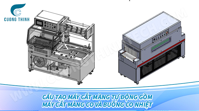 máy cắt màng co tự động