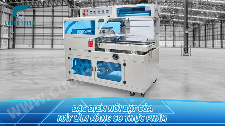 máy bọc màng co thực phẩm