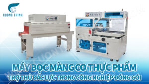 máy bọc màng co thực phẩm
