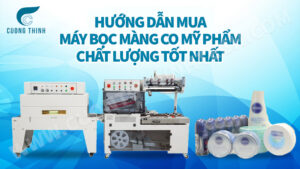 máy bọc màng co mỹ phẩm