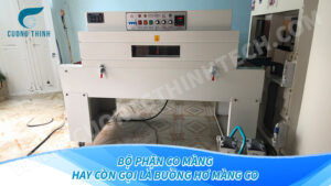 Bộ phận co màng hay còn gọi là buồng hơ màng co