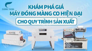 giá máy đóng gói màng co