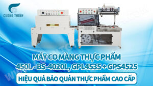 máy co màng thực phẩm