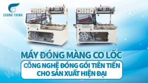 máy đóng màng co lốc