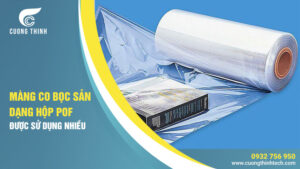 màng co bọc sản phẩm dạng hộp