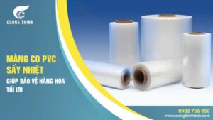 màng co pvc sấy nhiệt