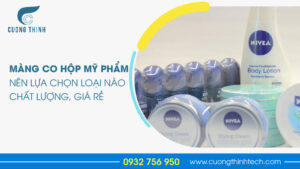 màng co hộp mỹ phẩm