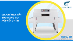 máy co màng hộp yến