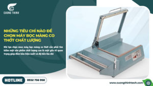 Máy bọc màng co thớt