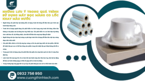 Máy bọc màng co hộp màu