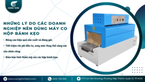 Máy co hộp bánh kẹo