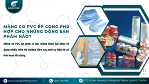 màng co pvc ép cong