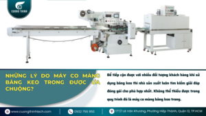 Máy co màng băng keo trong