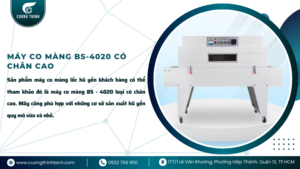 máy co màng lốc hũ yến