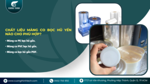 màng co bọc hũ yến