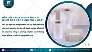 Màng co nhiệt bọc hộp đựng phấn
