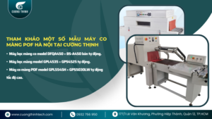 Máy co màng POF Hà Nội