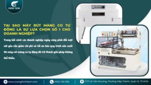 máy rút màng co tự động