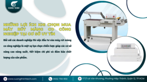 máy rút màng co công nghiệp