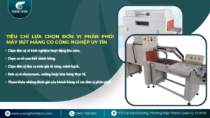 máy rút màng co công nghiệp