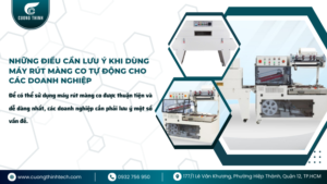 máy rút màng co tự động