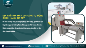 máy co màng tự động