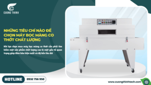 máy bọc màng co thớt