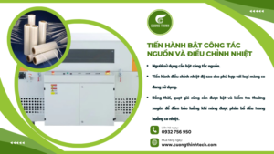 Hướng dẫn dùng máy bọc màng co nhiệt