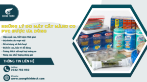 máy cắt màng co PVC