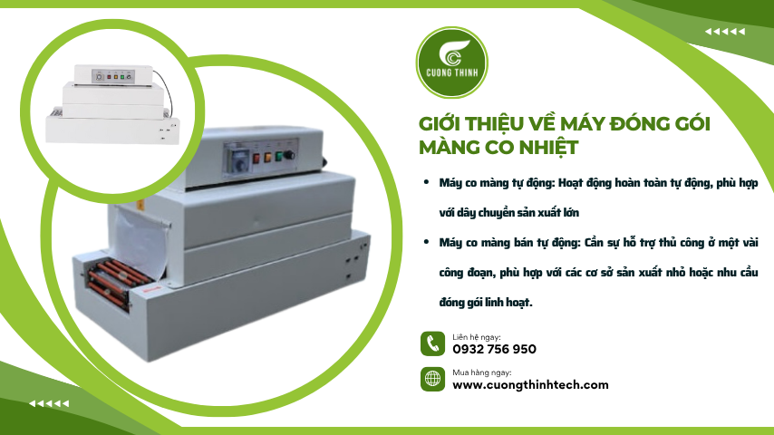 máy đóng gói màng co nhiệt