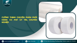Màng co POF bọc cuộn giấy vệ sinh công nghiệp