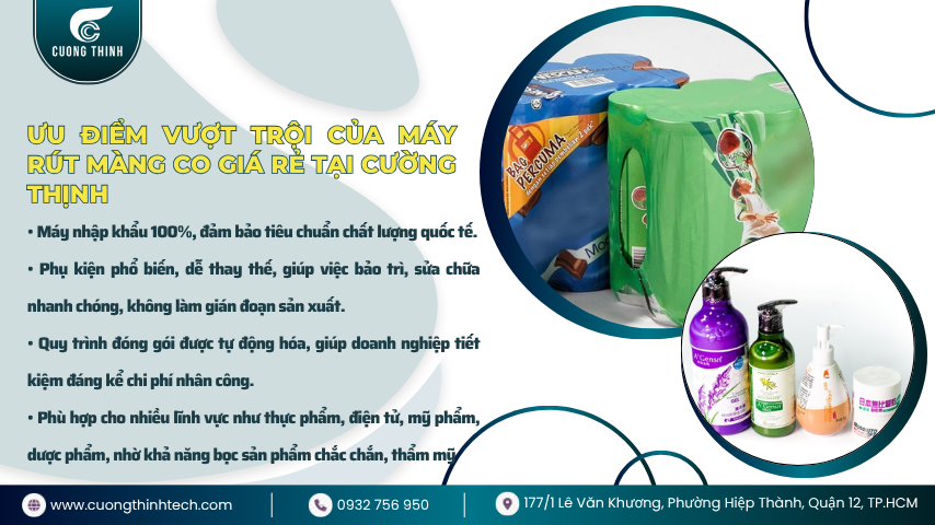 mua máy rút màng co giá rẻ