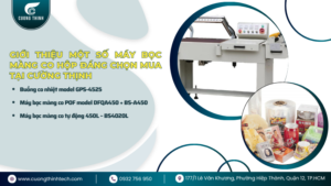 máy bọc màng co hộp