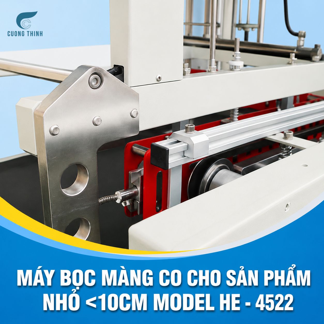 Máy Bọc Màng Co 450L - BS4020L Cho Sản Phẩm Nhỏ Máy Bọc Màng Co 450L - BS4020L Cho Sản Phẩm Nhỏ