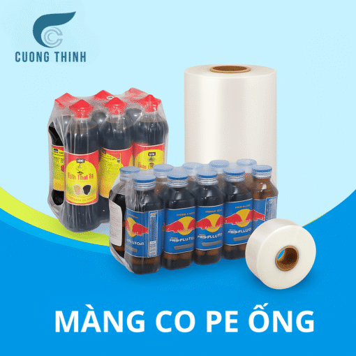 màng co pe dạng ống