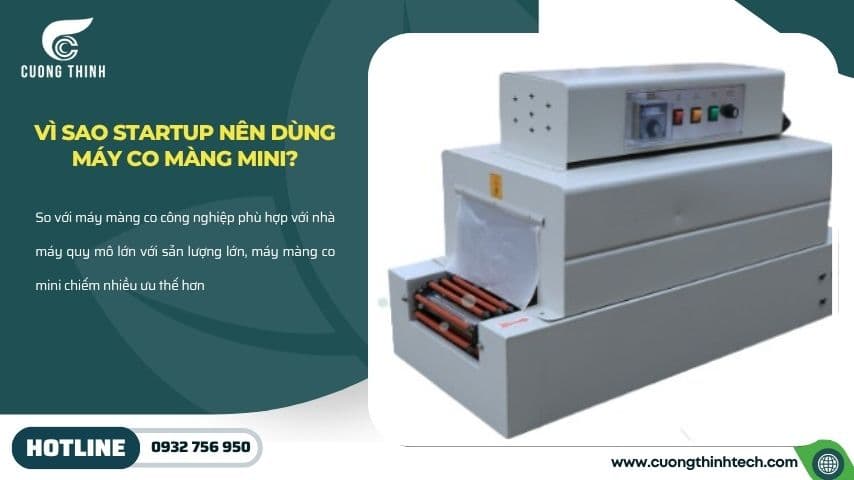 máy co màng mini